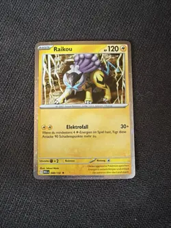 Pokemon TCG Mega Evolutions Raikou #48/132 Cosmos Holo Rare Entwicklungen Promo - Image 1
