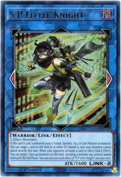 Yugioh! S:P Little Knight RA03-EN049 - Ultra Rare (UR) 1st Edition NM/M English - Image 1