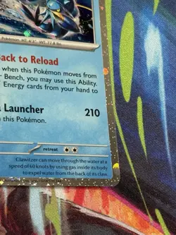 Pokemon Mega Evolution #38/132 Clawitzer Cosmos Holo - Image 5