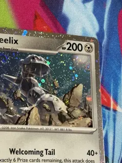 Pokemon Mega Evolution #93/132 Steelix Cosmos Holo - Image 3