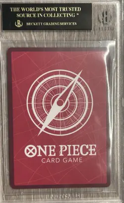 BGS 10 BLACK LABEL One Piece Card Roronoa Zoro Serial #453 For Japan OP12-020 - Image 2