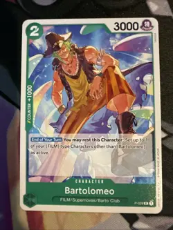 One Piece TCG Premium Booster The Best Bartolomeo (029) - Image 1