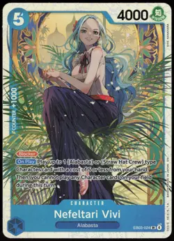 Nefeltari Vivi (024) SR Extra Booster: One Piece Heroines Edition EB03-024 NM - Image 1