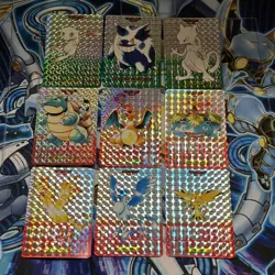 Pokemon TCG Carddass 9-piece set Bandai 1997 Animation Card game Collection - Image 1