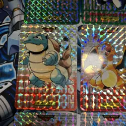 Pokemon TCG Carddass 9-piece set Bandai 1997 Animation Card game Collection - Image 4