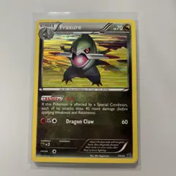 Pokemon TCG Fraxure Dragon Vault Holo Rare Card 14/20 LP+ - Image 1