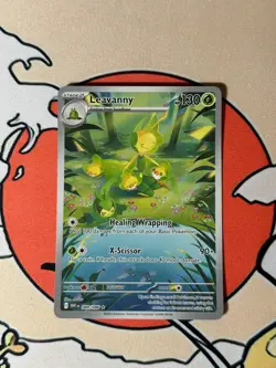 Leavanny IR 089/086 White Flare (English Pokemon Scarlet & Violet Card) - Image 1