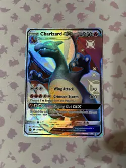 Charizard GX SV49/SV94 Hidden Fates Shiny Vault Holo Card - Image 2