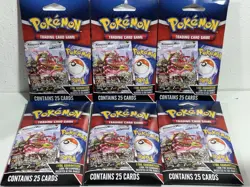 2024 Pokemon TCG Mystery Pack w/ Foil Card , Pack New Sealed* 25 Cards Lot Of 6 - Image 1