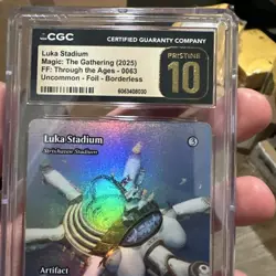 Graded MTG Card - CGC Pristine 10 - Final Fantasy - Luka Stadium Borderless FFX - Image 5