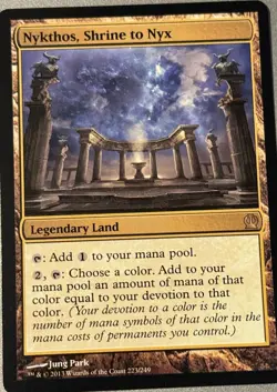 Nykthos, Shrine to Nyx Magic: The Gathering Card - Image 1