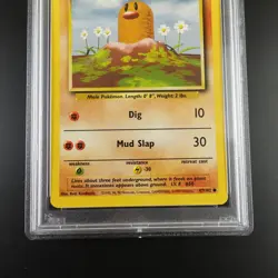 PSA 9 Diglett 47/102 Pokemon Base Set 1999 Non Holo Graded Card - Image 3