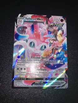 Pokemon TCG Sylveon VMAX TG15/TG30 Brilliant Stars Card NM/Mint Condition Rare - Image 1