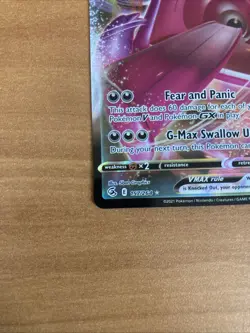 Gengar V Max 157/264 Fusion Strike Ultra Rare Full Art Holo Pokemon TCG NM - Image 2