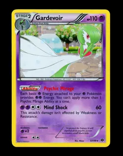 2012 Pokemon GARDEVOIR Next Destinies HOLO RARE Black & White Set Card 57/99 NM - Image 3
