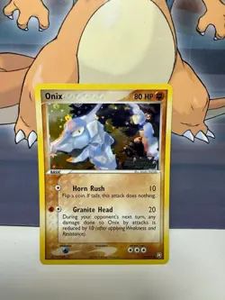 Pokemon Onix 69/109 – Reverse Holo – Team Rocket Returns (2004) - Image 3