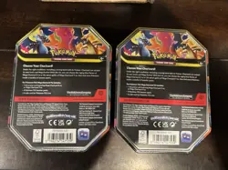 Mega Charizard X and Y Tins Sealed 2026 Set of 2 Pokemon TCG Phantasmal Flames - Image 3