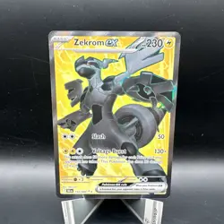 Zekrom ex 158/086 Ultra Rare SV: Black Bolt Pokemon TCG NM - Image 1