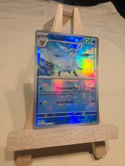 Pokemon Glaceon Prismatic Evolutions Master Ball Reverse Holo 025/131 - Image 4