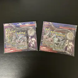 Pokemon TCG: Breakthrough 3 Pack Blister W/pin Set X 2 New Factory Sealed - Image 1