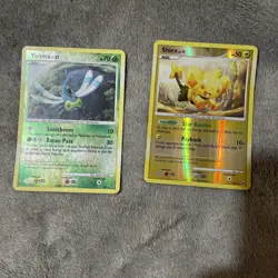 Shinx SH12 Yanma SH9 Shiny Reverse Holo Rare Arceus Pokemon TCG Card Lot HP DMG - Image 1
