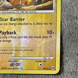 Shinx SH12 Yanma SH9 Shiny Reverse Holo Rare Arceus Pokemon TCG Card Lot HP DMG - Image 5