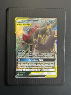 Pokemon TCG Umbreon & Darkrai Tag Team GX Unified Minds 125/236 Ultra Rare - Image 1