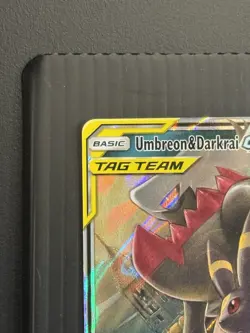 Pokemon TCG Umbreon & Darkrai Tag Team GX Unified Minds 125/236 Ultra Rare - Image 5