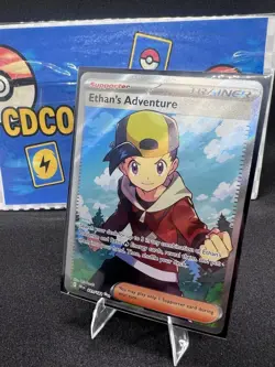 Pokemon 2025 Destined Rivals Ethan's Adventure FA #221/182 - Image 1
