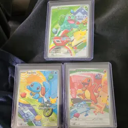 Pokemon TCG First Partner Illustration Collection Series 1 Kanto GEN 1 Set - Image 1