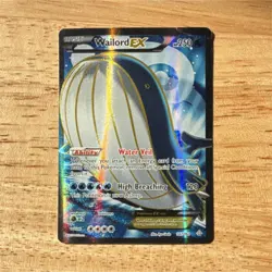 Pokemon Wailord EX 147/160 XY Primal Clash Ultra Rare Full Art Holo HP 250 - Image 1