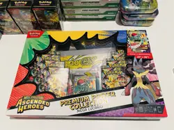 Pokemon ME: Ascended Heroes Premium Poster Collection Mega Lucario Sealed - Image 1