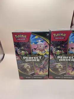 Pokemon TCG Mega Evolutions 03 Perfect Order Booster Bundle Sealed New IN HAND🔥 - Image 1