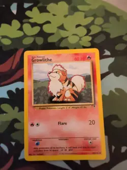 Pokemon TCG Growlithe Legendary Collection 45/110 Regular Uncommon LP - Image 4