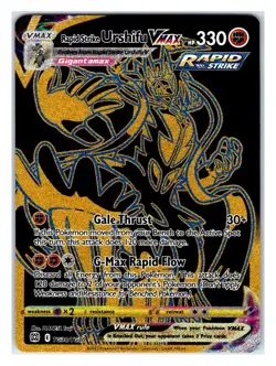 Pokemon TCG - Rapid Strike Urshifu VMAX (Secret) - SWSH09: Brilliant Stars Train - Image 1
