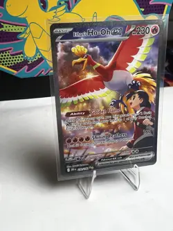 Pokemon Ethan's Ho-Oh EX 230/182 SV10 Destined Rivals Illustration Rare Holo 23… - Image 5
