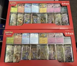 Pokemon TCG: Prismatic Evolutions Costco Mini Tins 8 Pack | Brand New & Sealed - Image 1