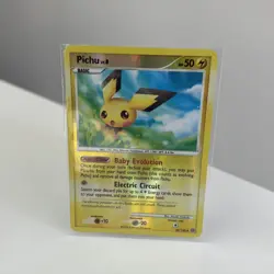 Pokemon TCG Pichu 45/100 2008 Reverse Holo - Image 1