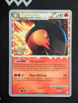 Typhlosion - 2011 (Christopher Kan) 110/123 World Championship Decks Pokemon LP - Image 1
