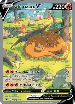 Charizard V SWSH260 Holo P Sword & Shield Promo Pokemon NM/M - Image 1