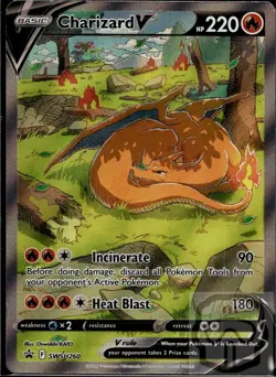 Charizard V SWSH260 Holo P Sword & Shield Promo Pokemon NM/M - Image 3