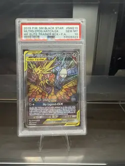 Pokemon Moltres & Zapdos & Articuno GX TAG TEAM Promo Holo SM210 PSA 10 - Image 1