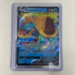 Pokemon TCG Drednaw V 014/073 Ultra Rare Holo - Champion’s Path - Multicolor - Image 1