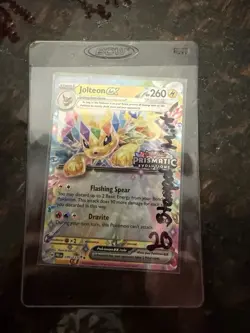 Jolteon EX 030/131 Prismatic Evolutions Stamp Pokemon TCG Near Mint Nm - Image 1