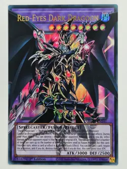 YuGiOh Rarity V 5 RA05-EN141 Red-Eyes Dark Dragoon (extended art) Ultra Rare - Image 1