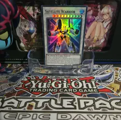 YUGIOH Ultra Rare Satellite Warrior LDS3-EN121 BLUE - Image 1