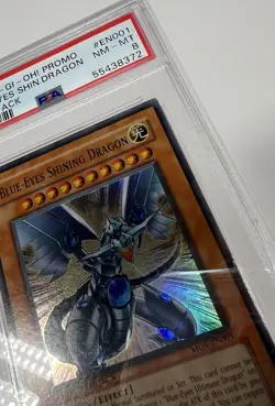 YuGiOh BLUE-EYES SHINING DRAGON #MOV-EN001 SUPER RARE🔥PSA 8 NM🔥LIMITED ED-2004 - Image 5