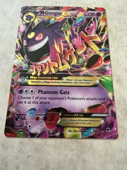 Pokemon TCG M Gengar EX Phantom Forces Card 35/119 Lightly Played - Image 2