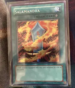 Salamandra (Dark Duel Stories) DDS-006 Yu-Gi-Oh! Video Game Promotional Cards... - Image 1