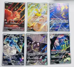 Pokemon Tcg Lot Of 6 Illustration Rare Cards - Various Sets - Image 1